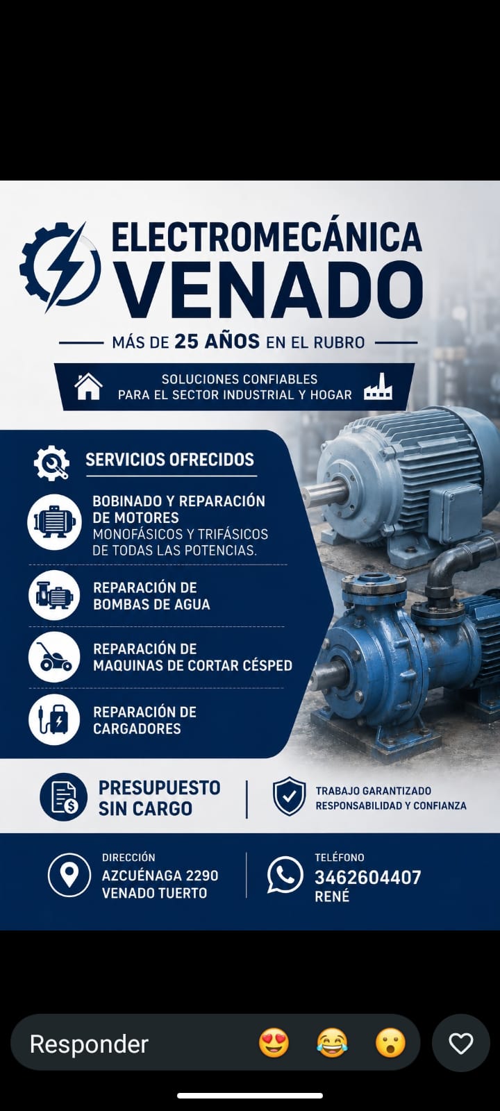 Electromecánica Venado