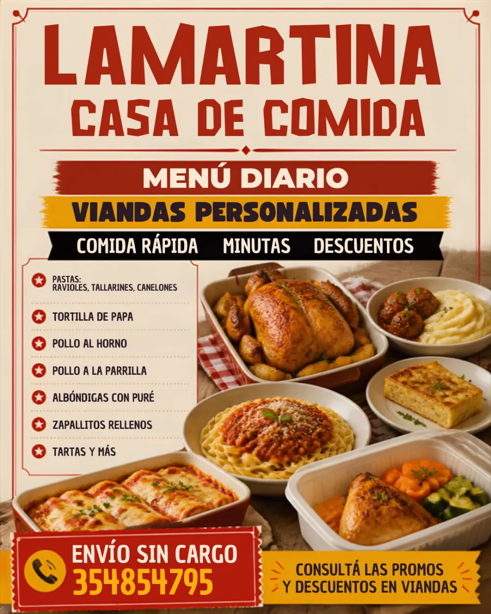 Lamartina casa de comida 