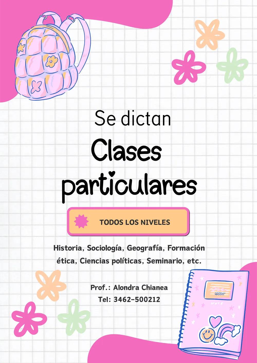 Alondra Chianea Profesora 