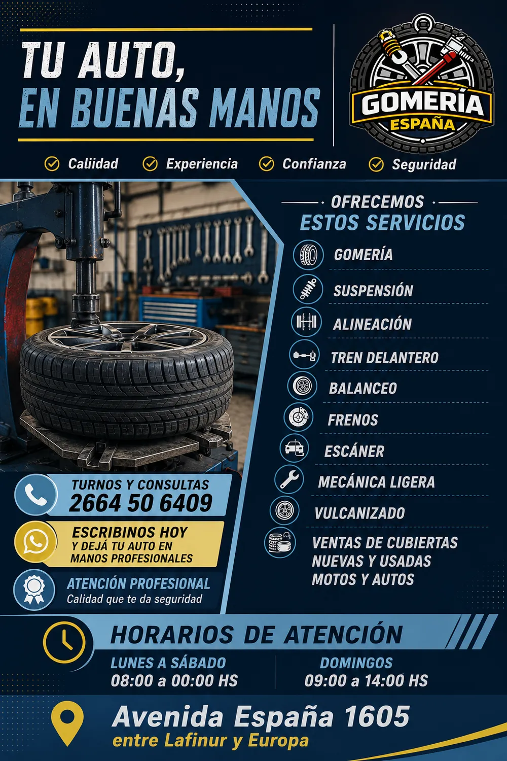 Gomería España 